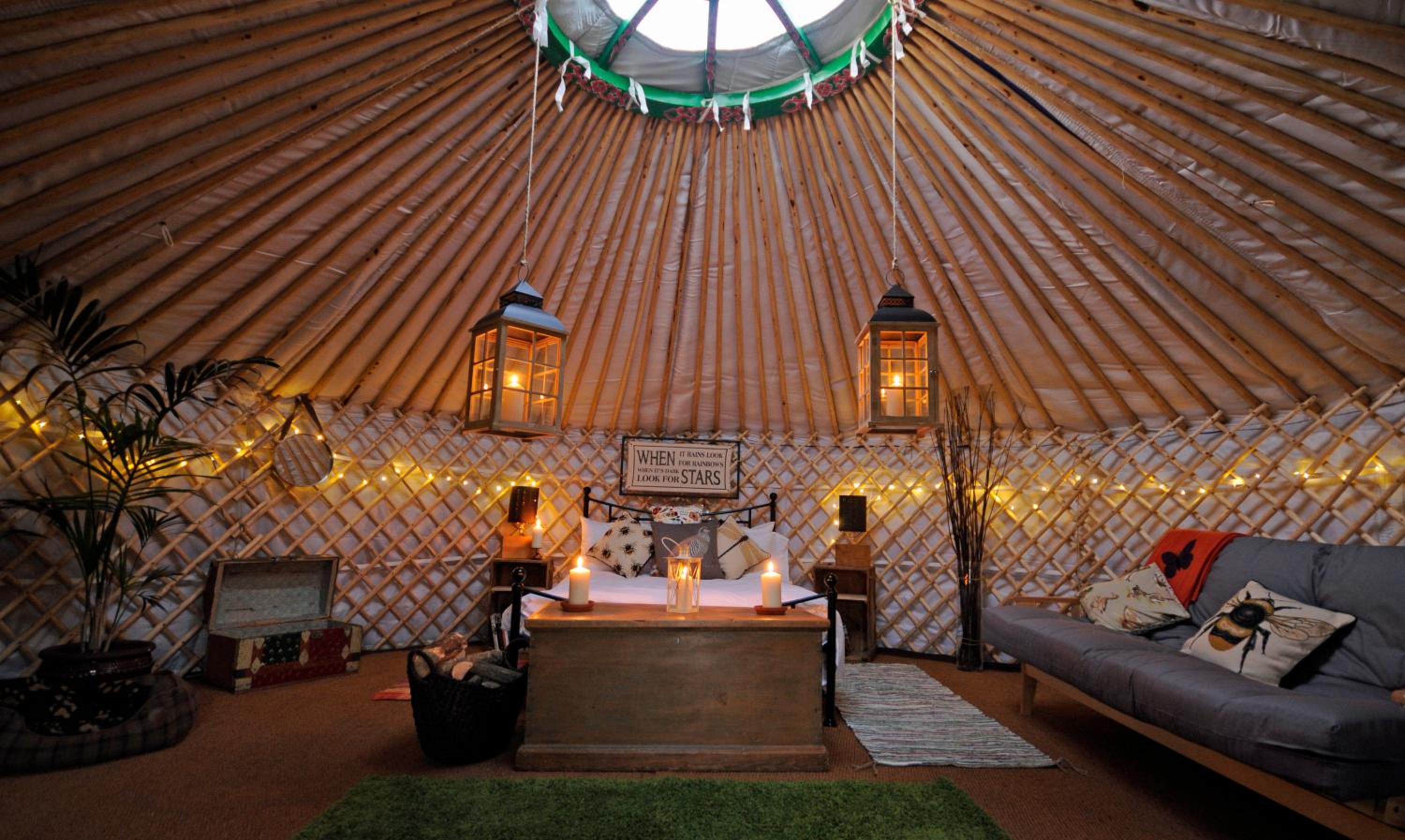 Glamping on the Hill