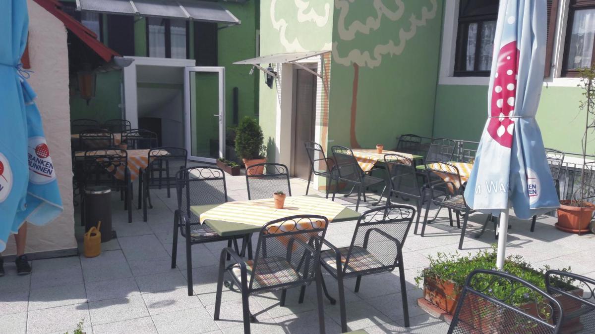 outdoor BBQ area