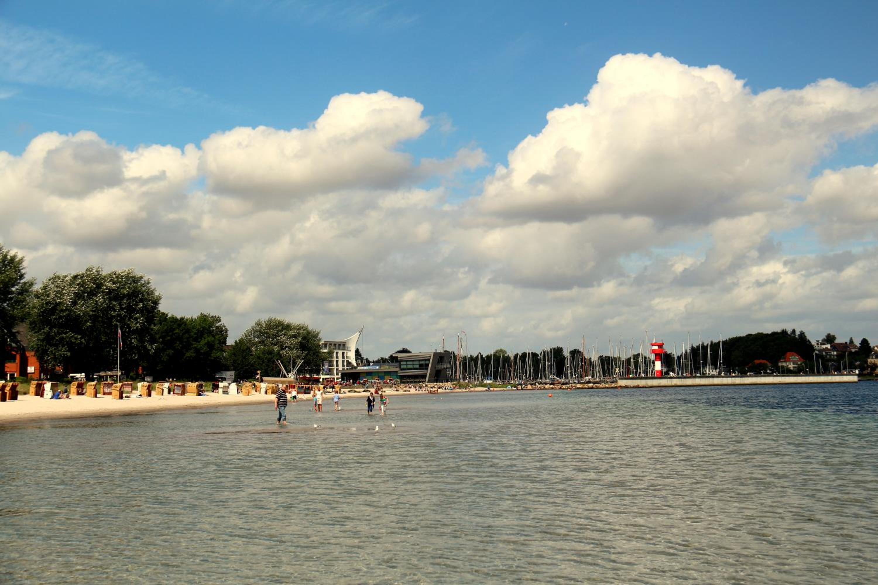 Sonnengruss am Strand
