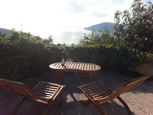 outdoor BBQ area