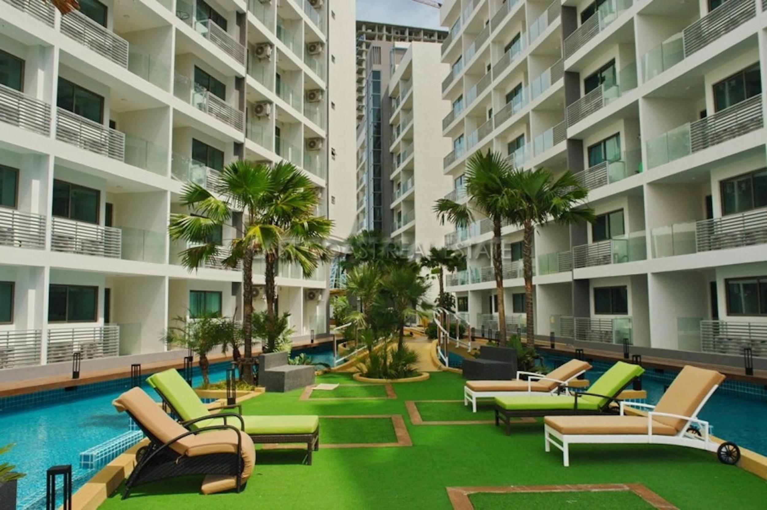 Laguna Beach Resort - Pool View - Sandy Beach, Gym & Huge Lagoon with Slides