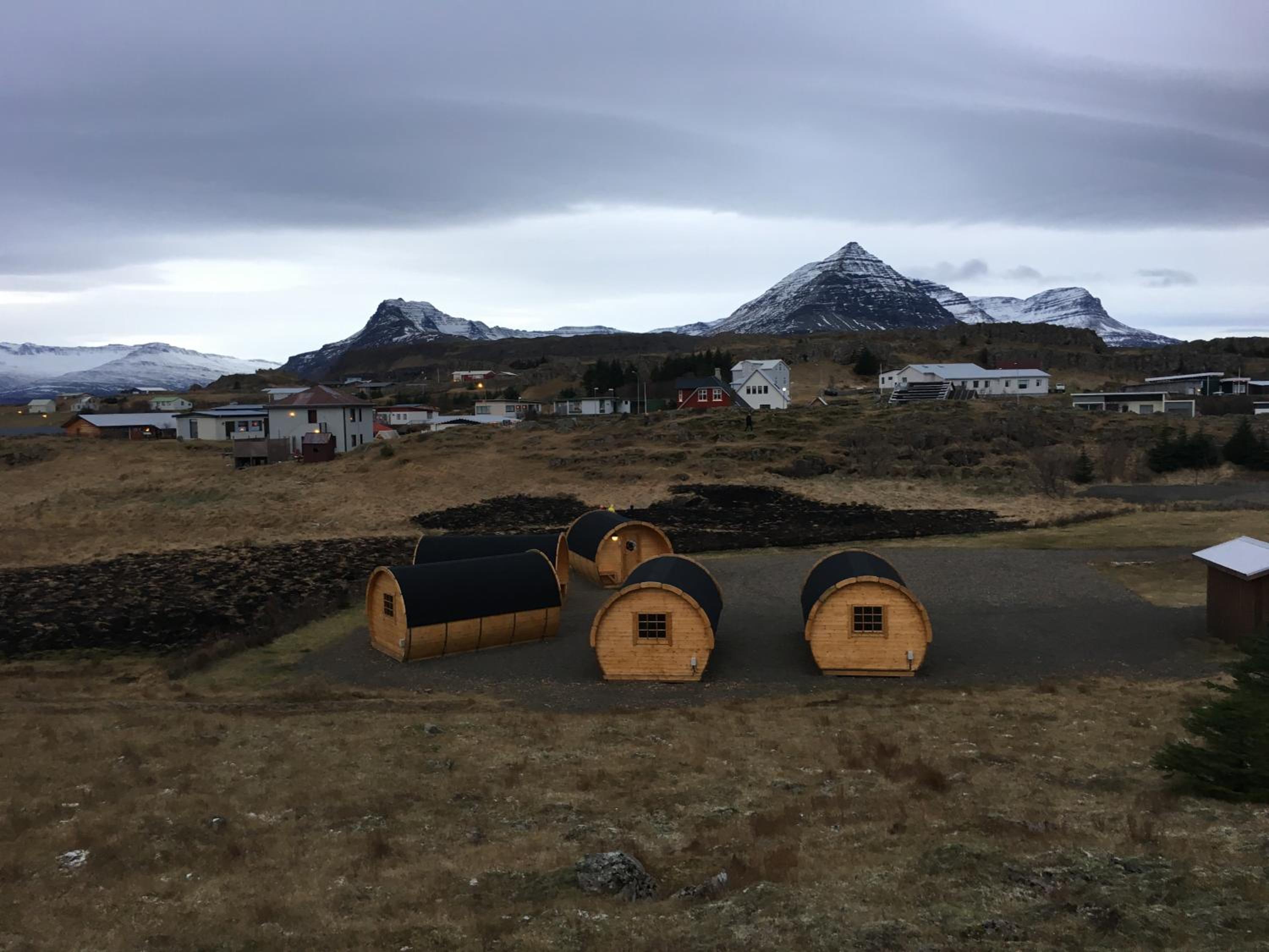 Framtid Camping Lodging Barrels