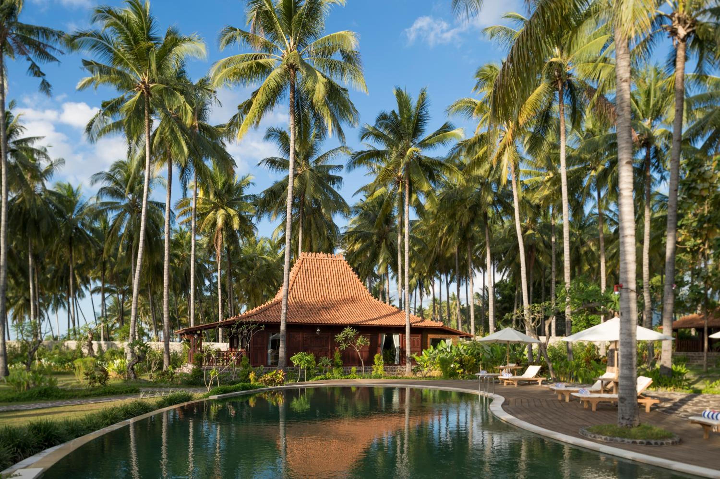 Diamond Beach Villa Lombok view 5