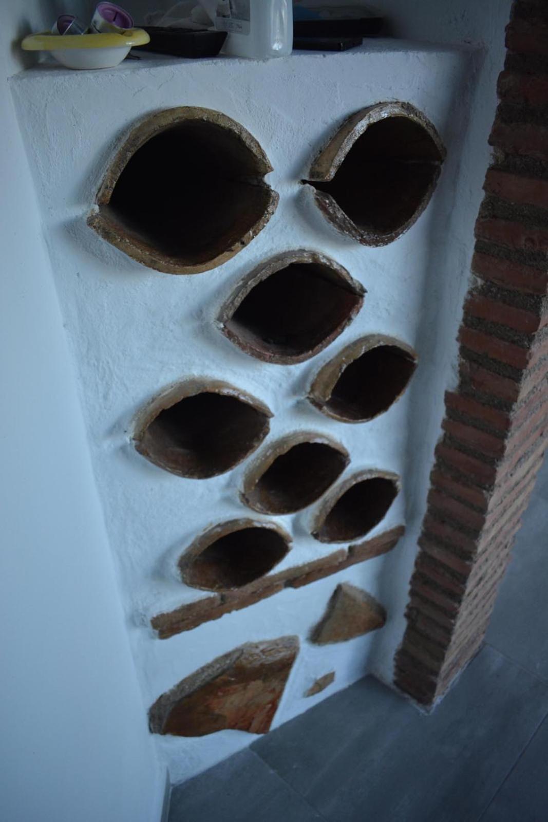 Casas Cueva con piscina y barbacoa