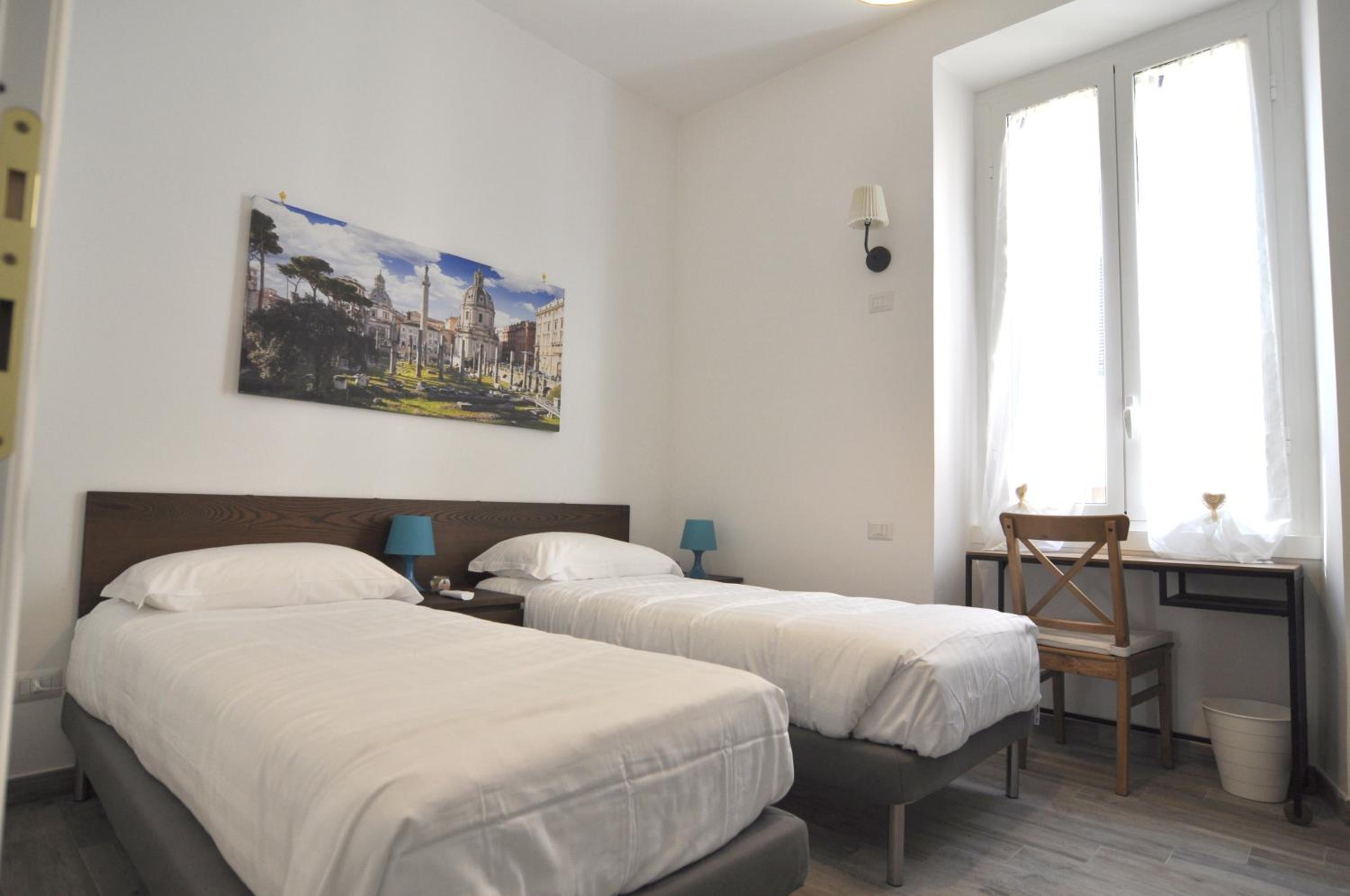 Flatinrome Trastevere Complex en Rome — hotel room