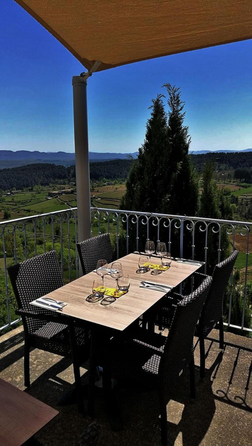 outdoor BBQ area