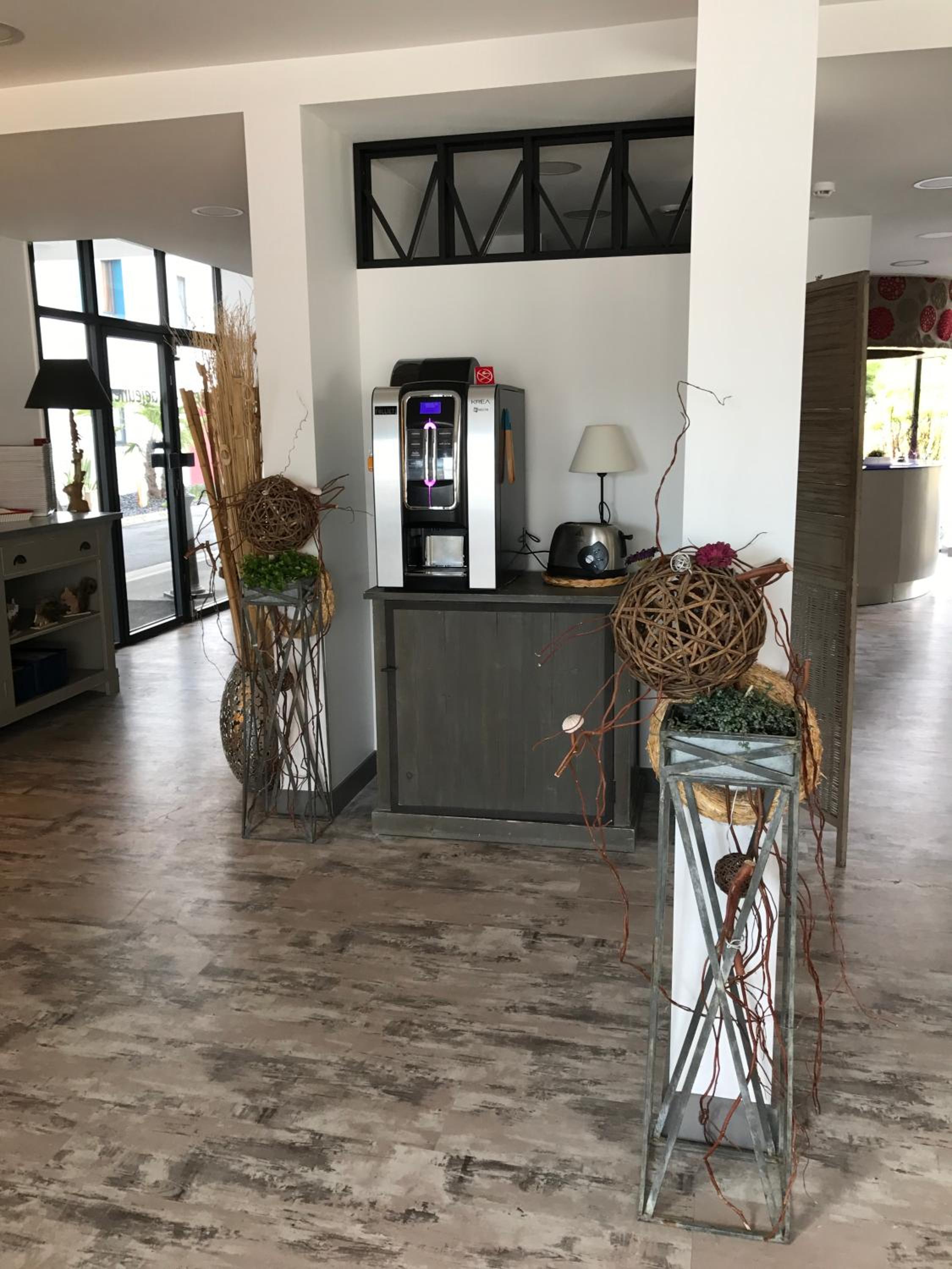 hotel reception