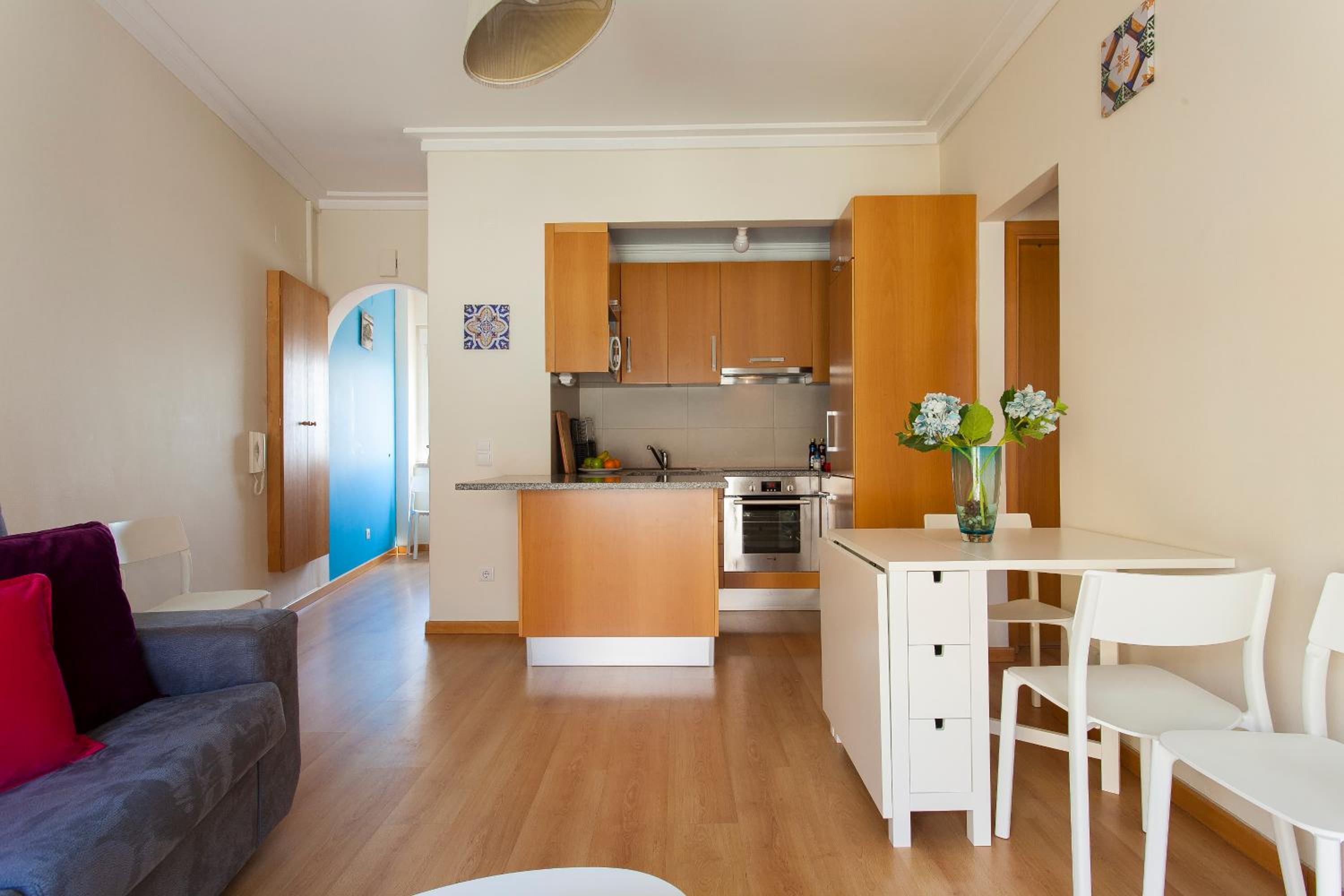 JOIVY Bright 2BR Apt with River Views &balcony in Alfama, moments from Santa Apolonia train station view 4
