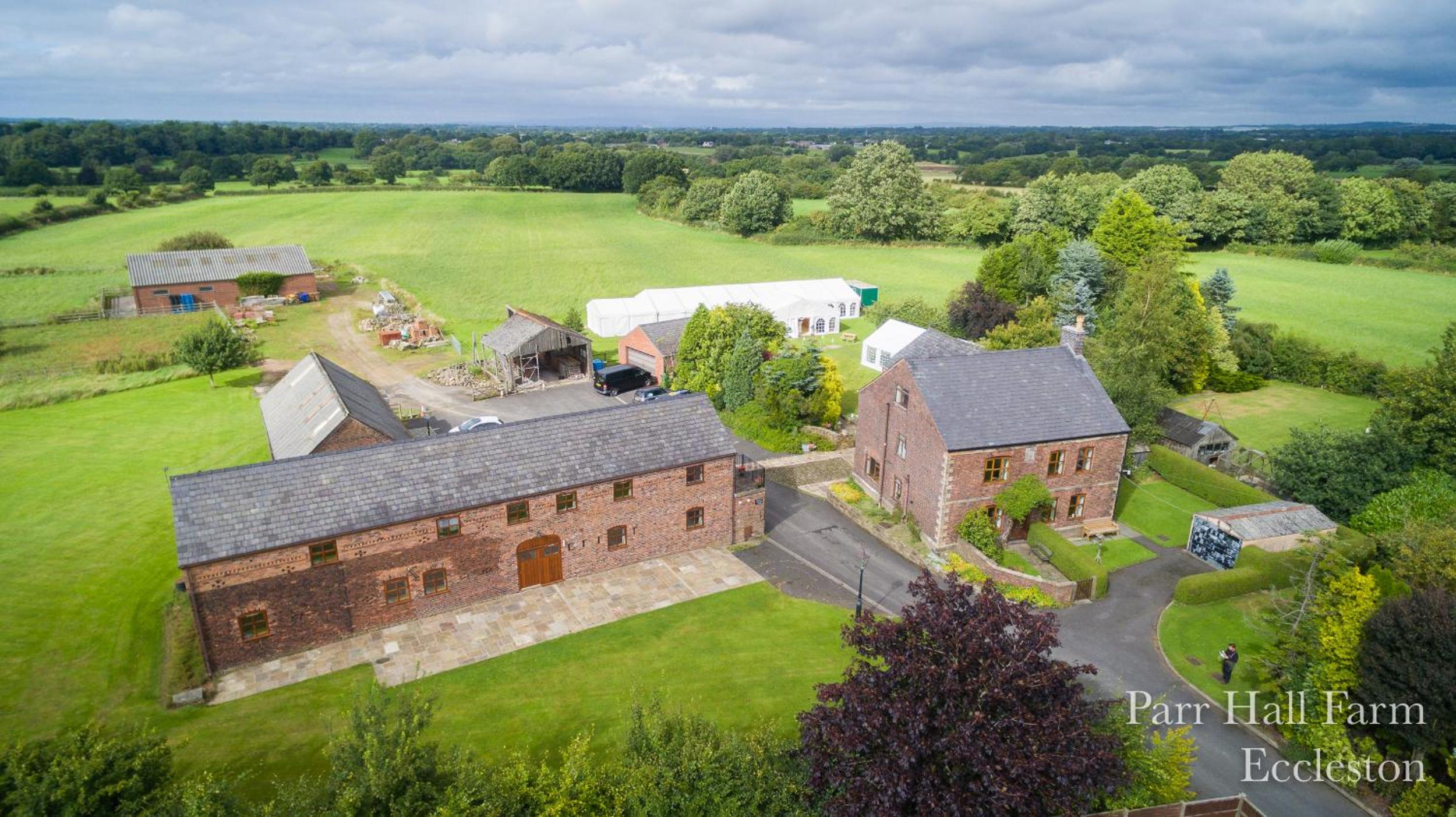 Parr Hall Farm, Eccleston view 3
