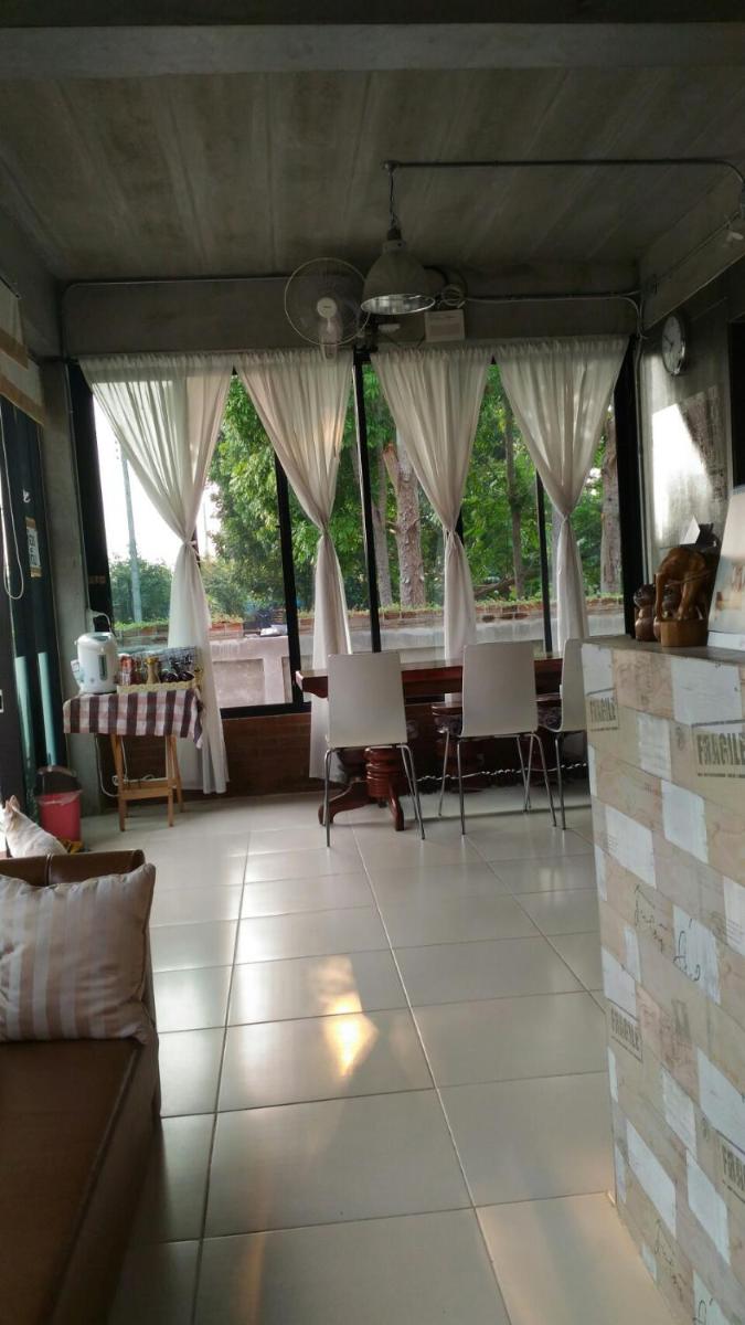 outdoor BBQ area