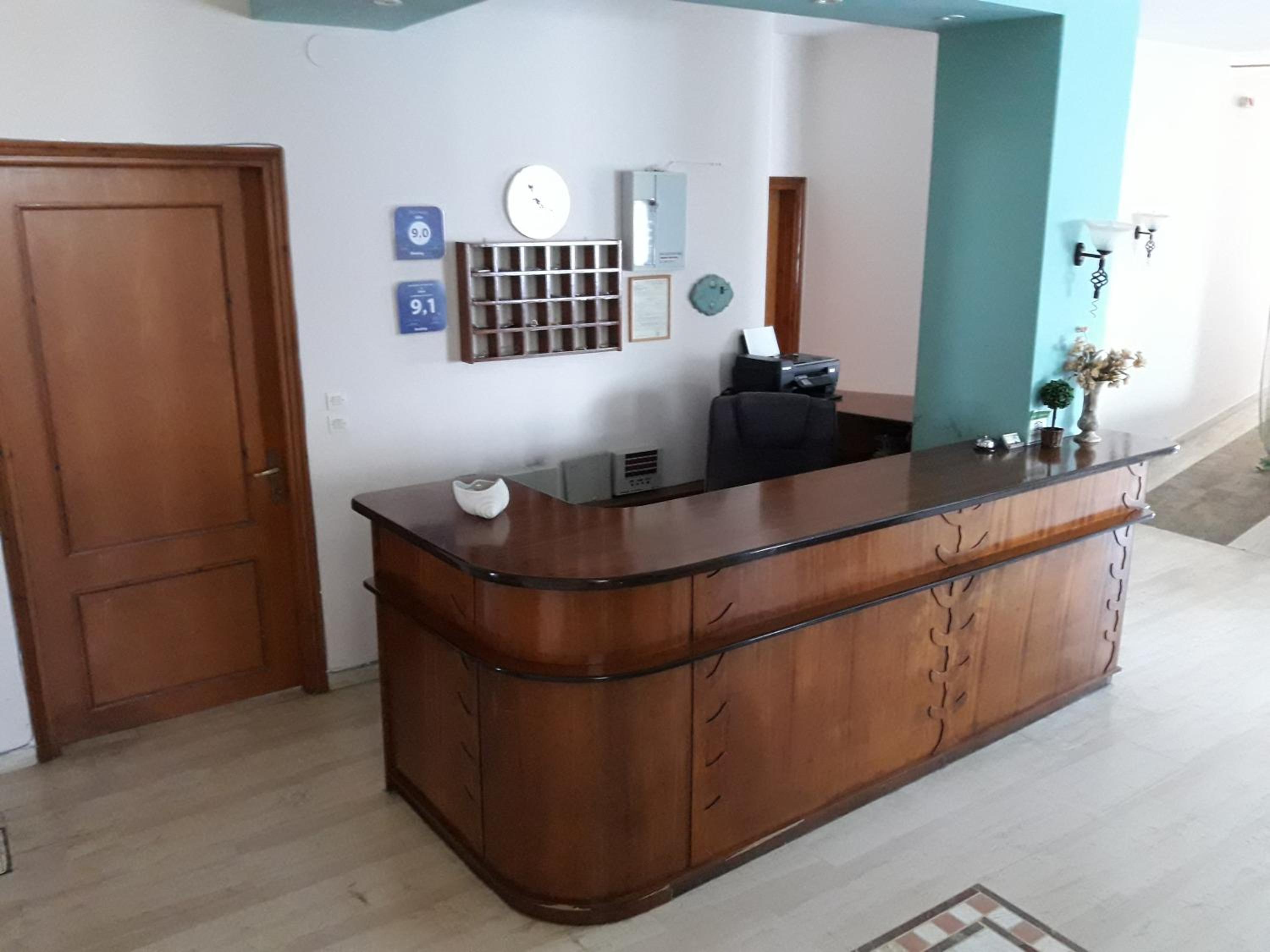 hotel reception