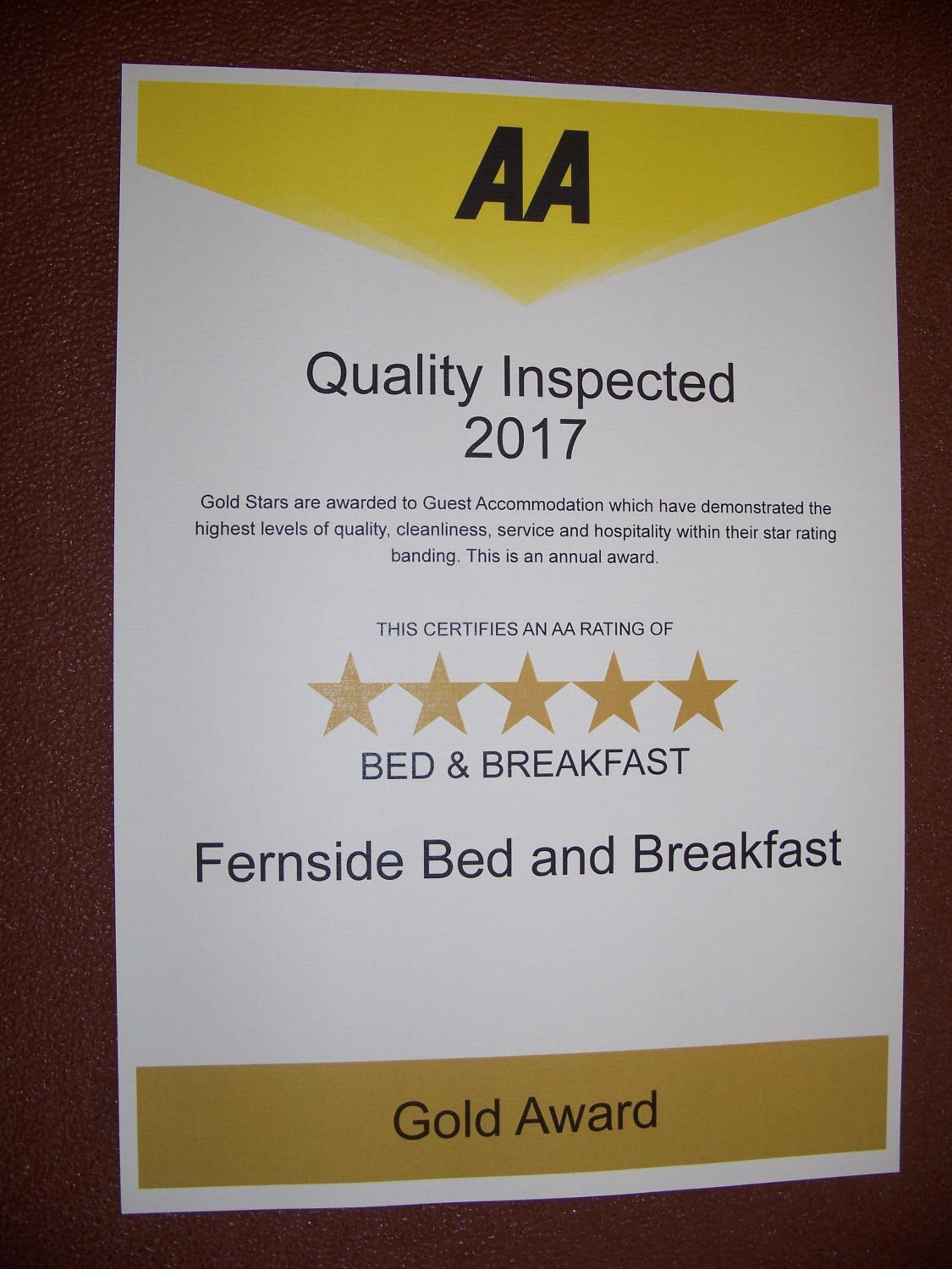 Fernside Bed and Breakfast