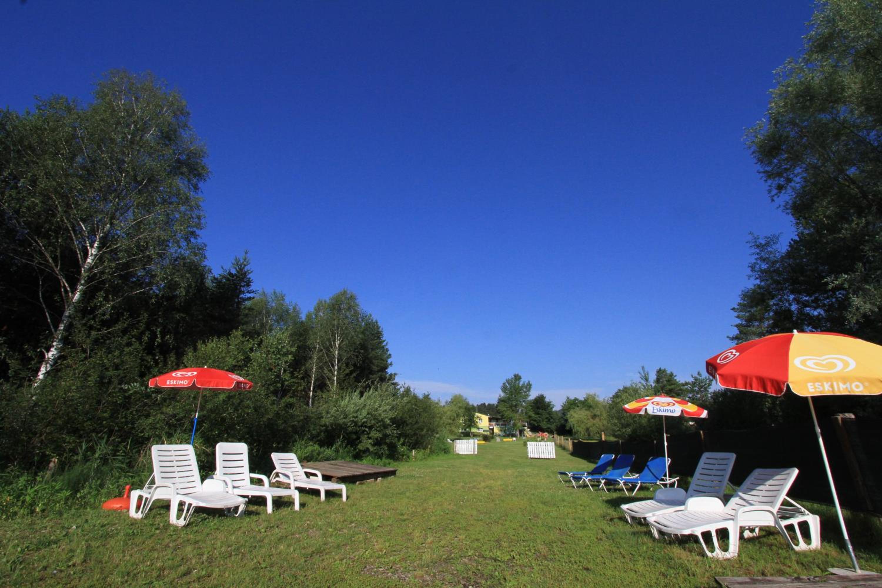 outdoor BBQ area