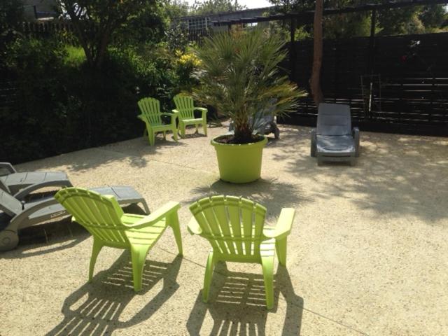 outdoor BBQ area