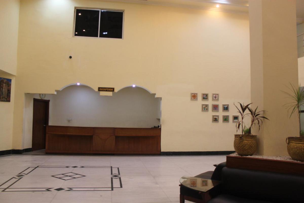 hotel reception