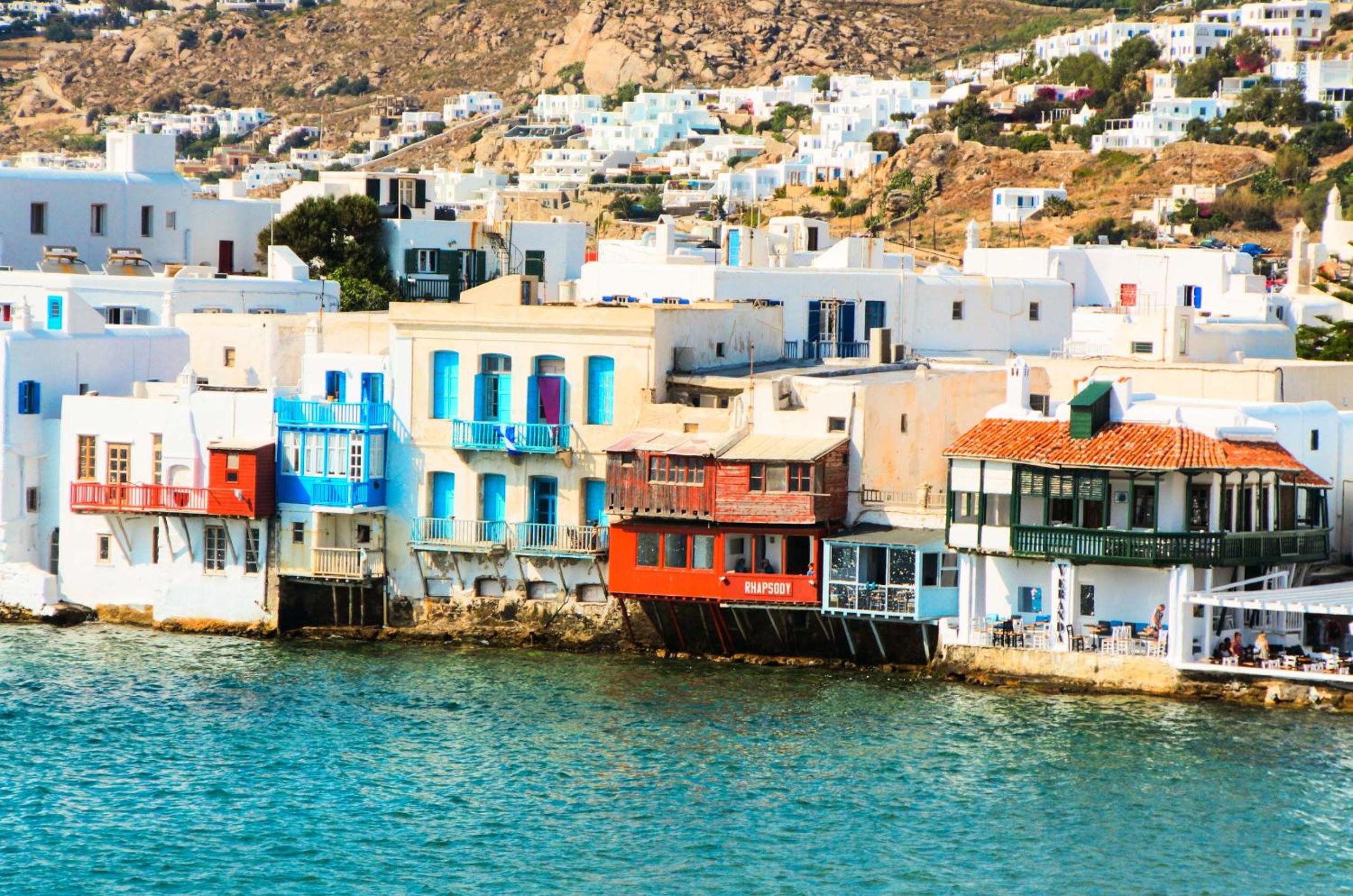 Relaxing Mykonos