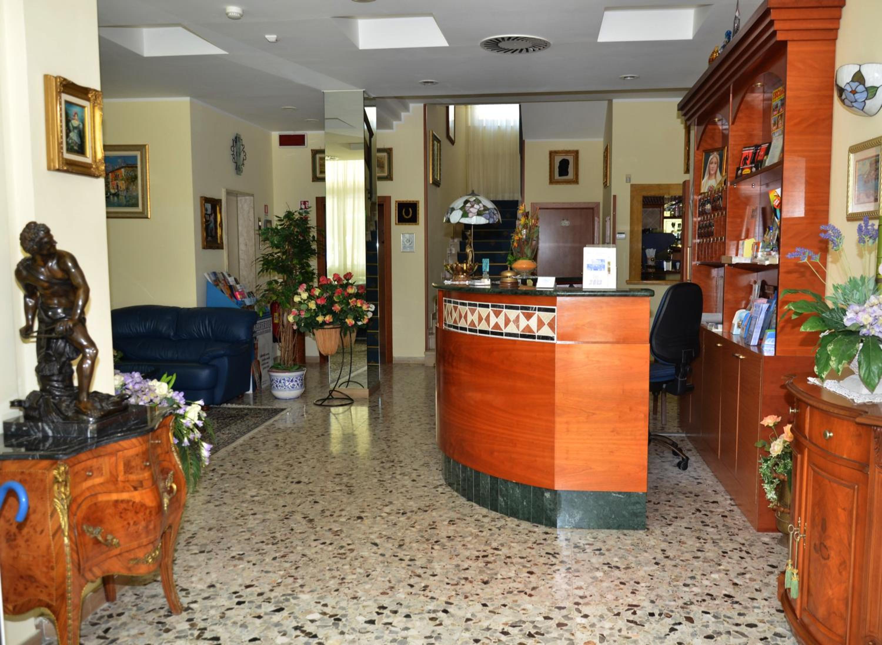 hotel reception