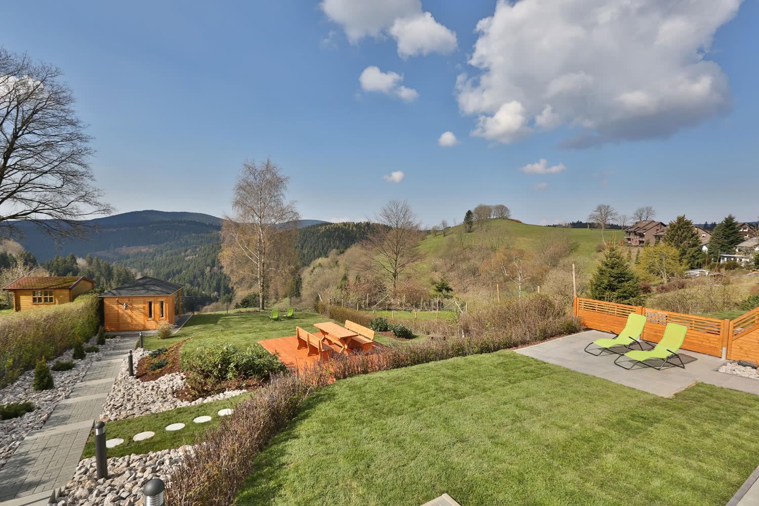 Landhäuser Bergwiese - Ferienhaus Höhenblick view 2