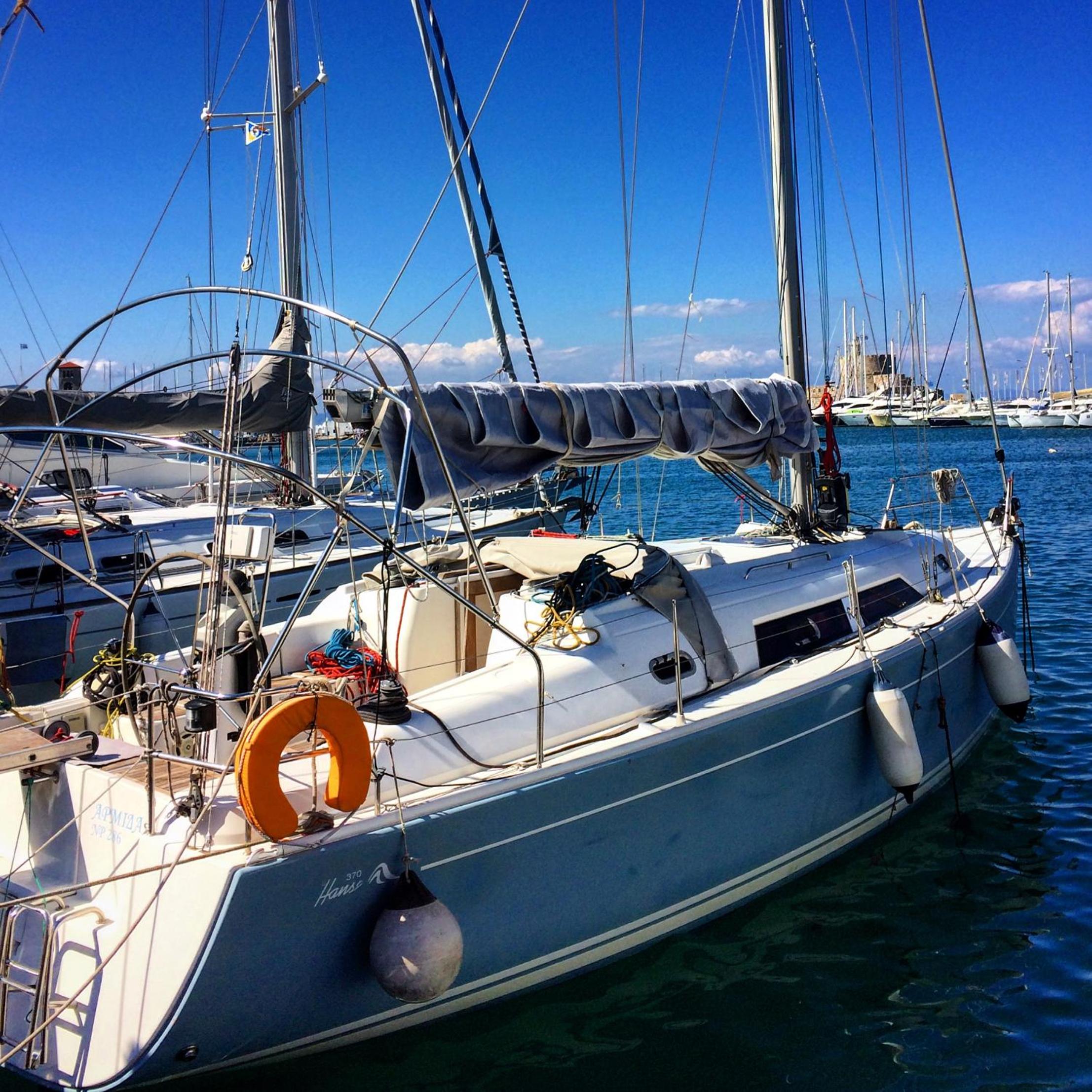 Sailing Yacht Armida Rhodes view 2