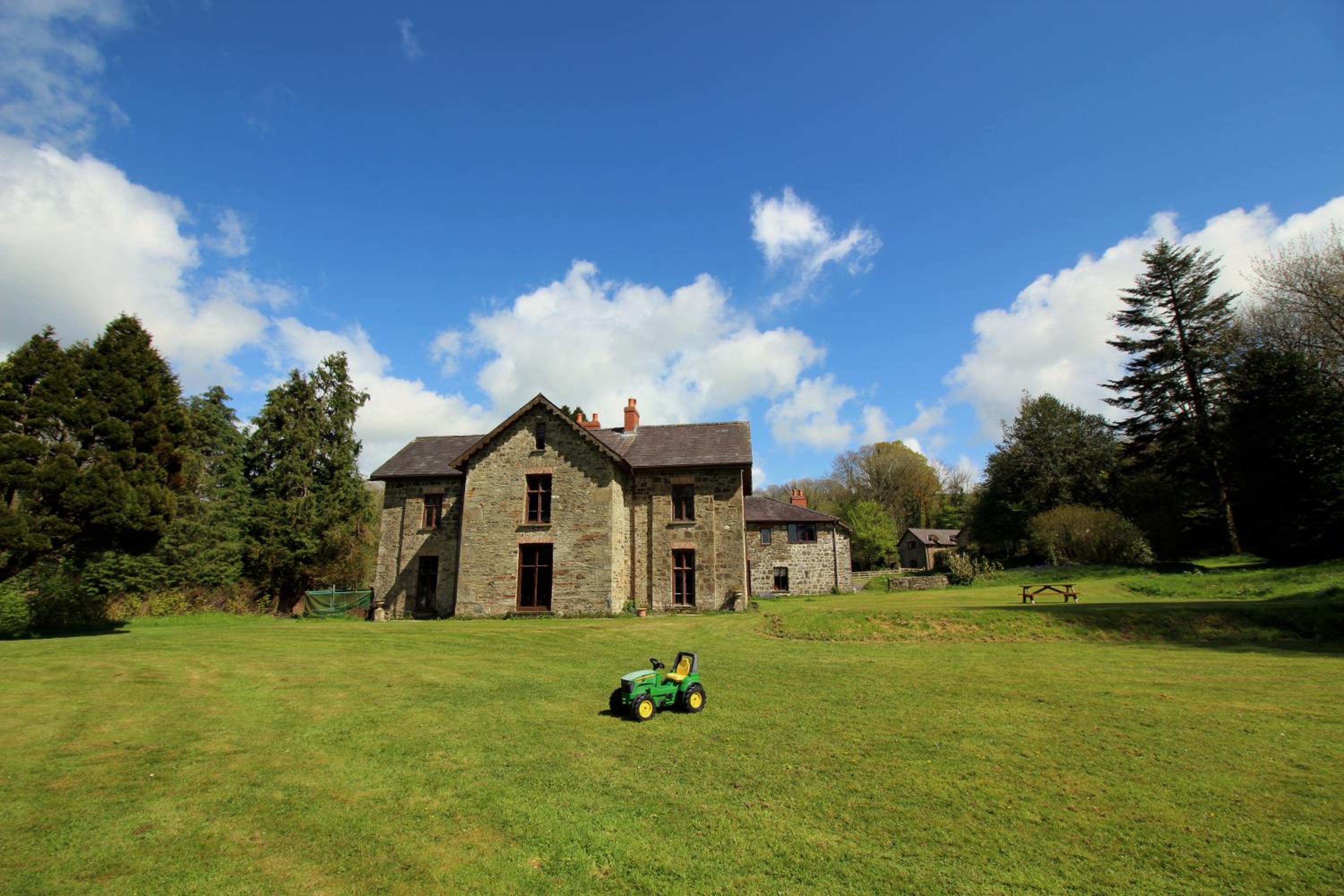 David's Organic Farm Wales view 2