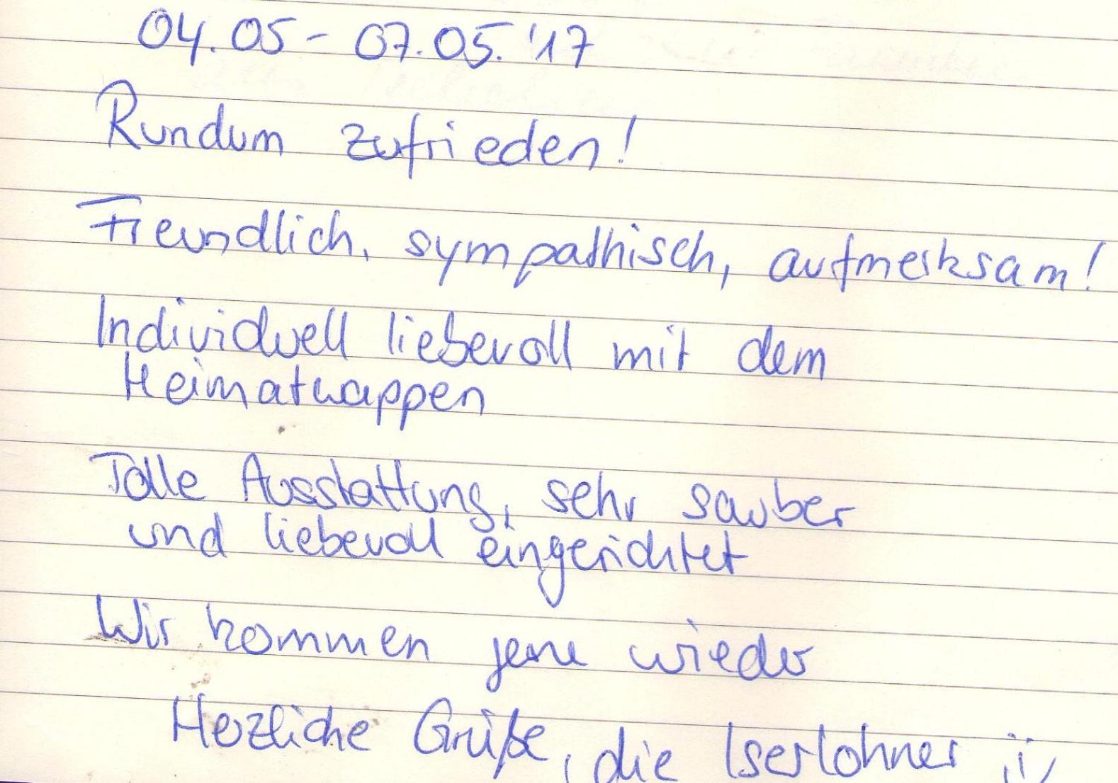 Ferienwohnung Lahntal/Taunus