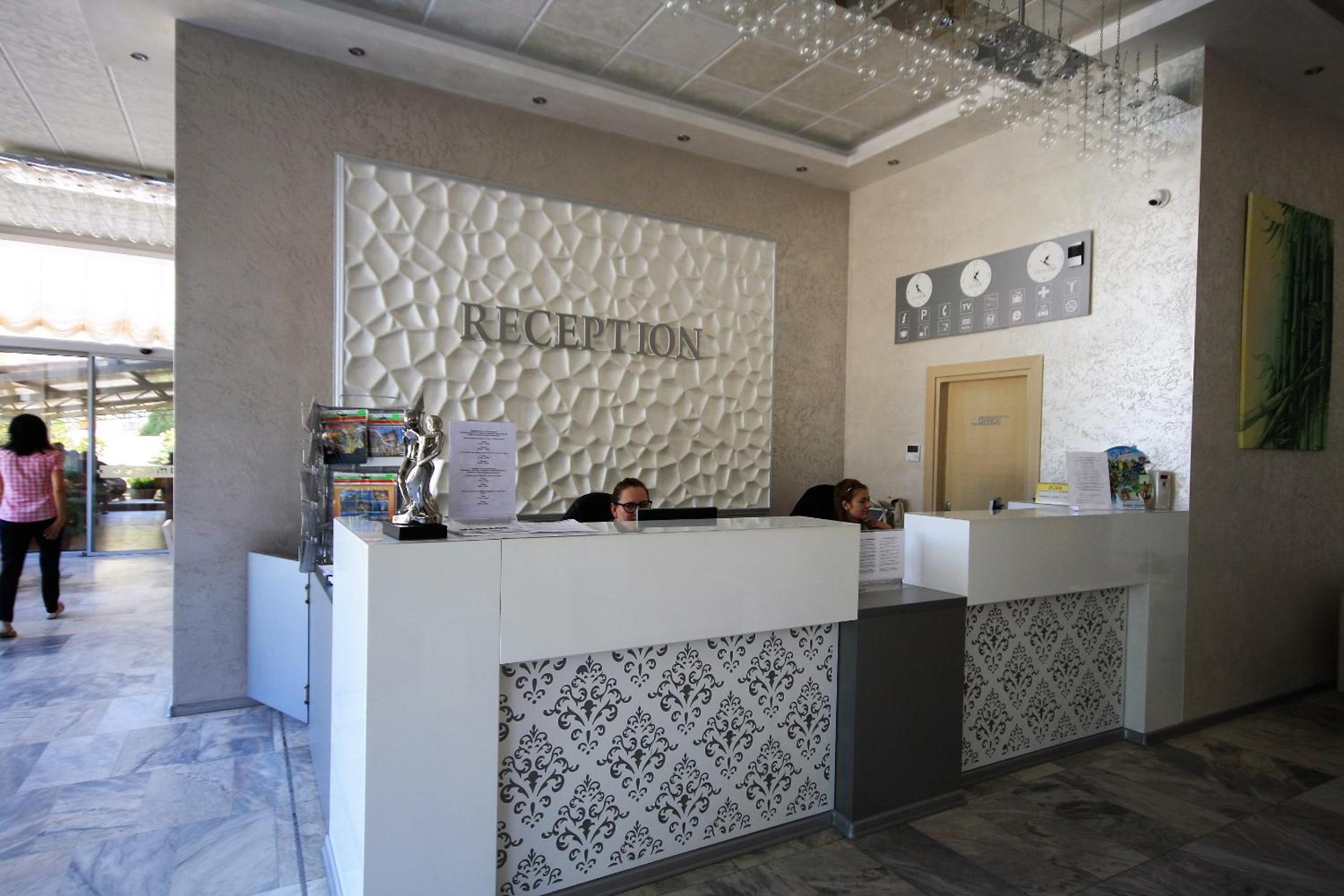 hotel reception