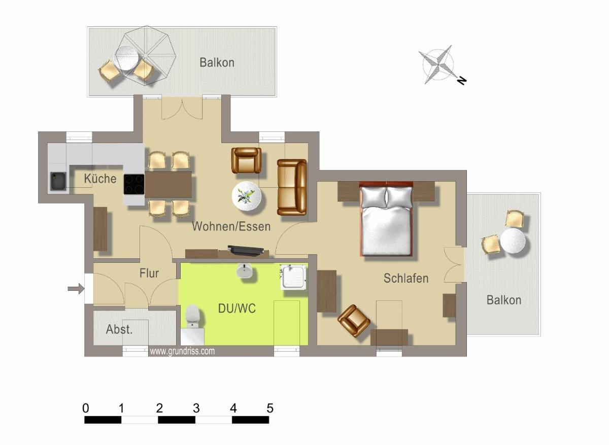 Ferienwohnung Achterdeck view 2
