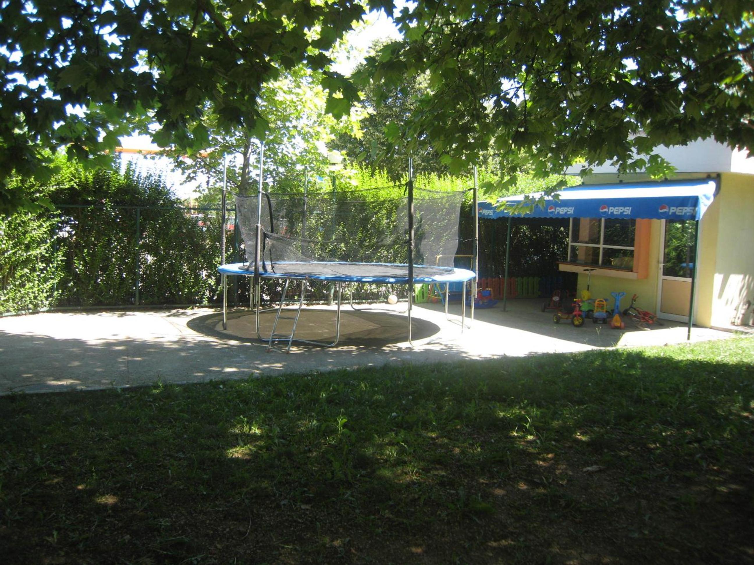 outdoor BBQ area