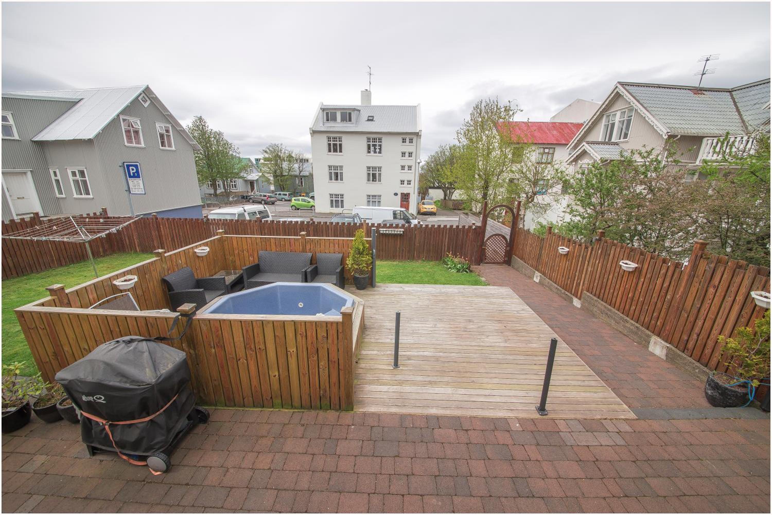 Bergstaðastræti Apartment view 2
