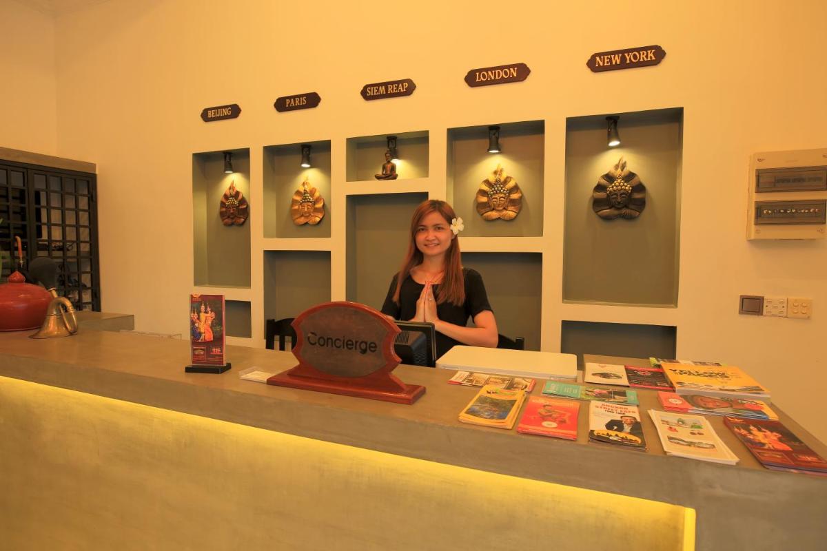 hotel reception