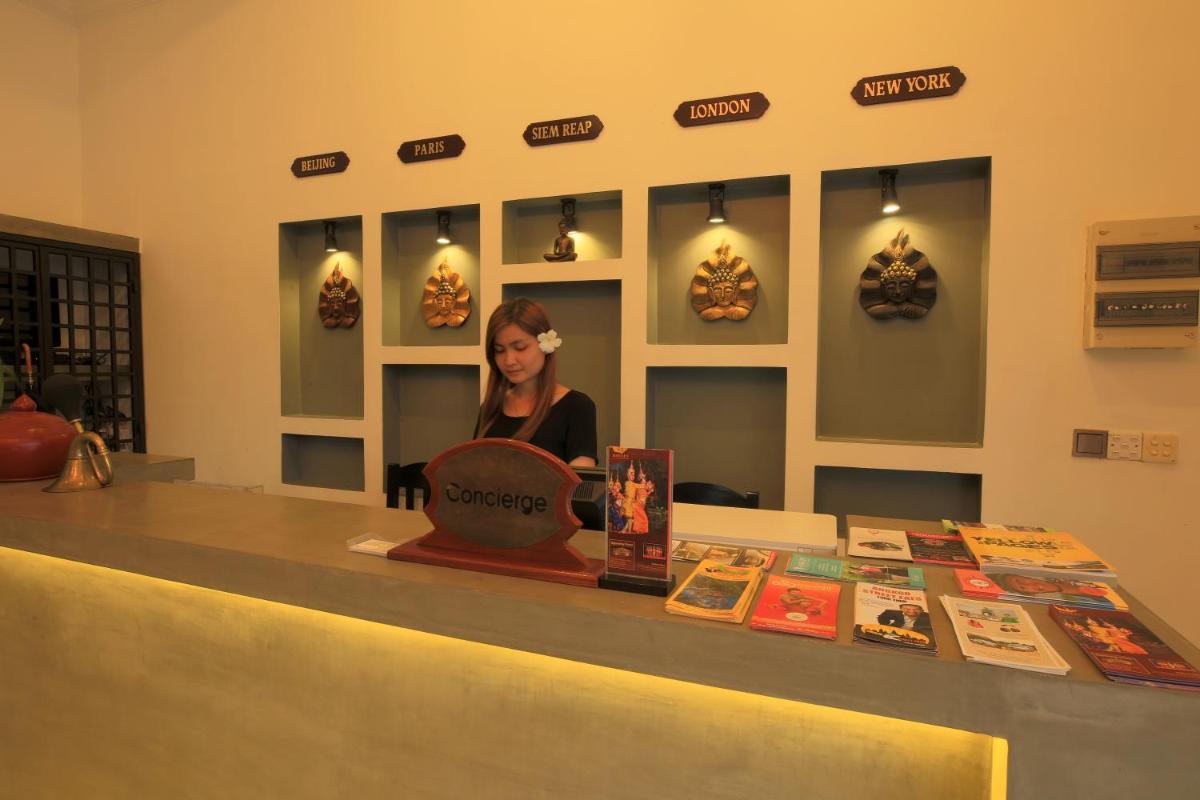 hotel reception