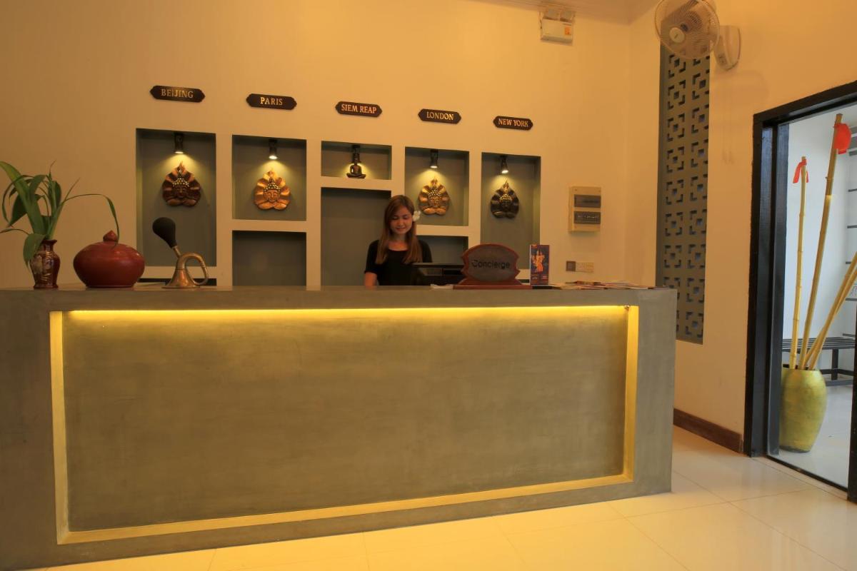 hotel reception
