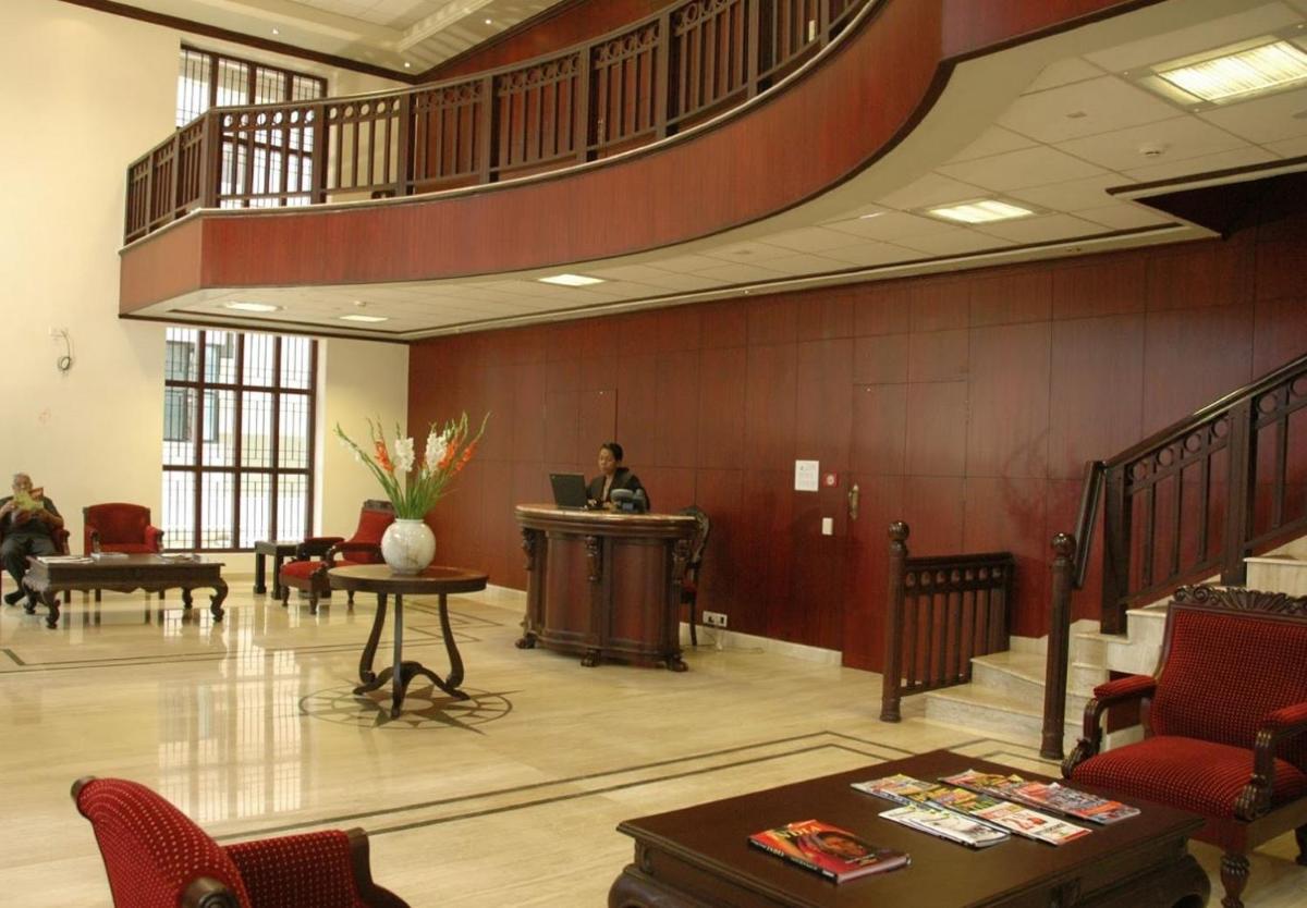 hotel reception