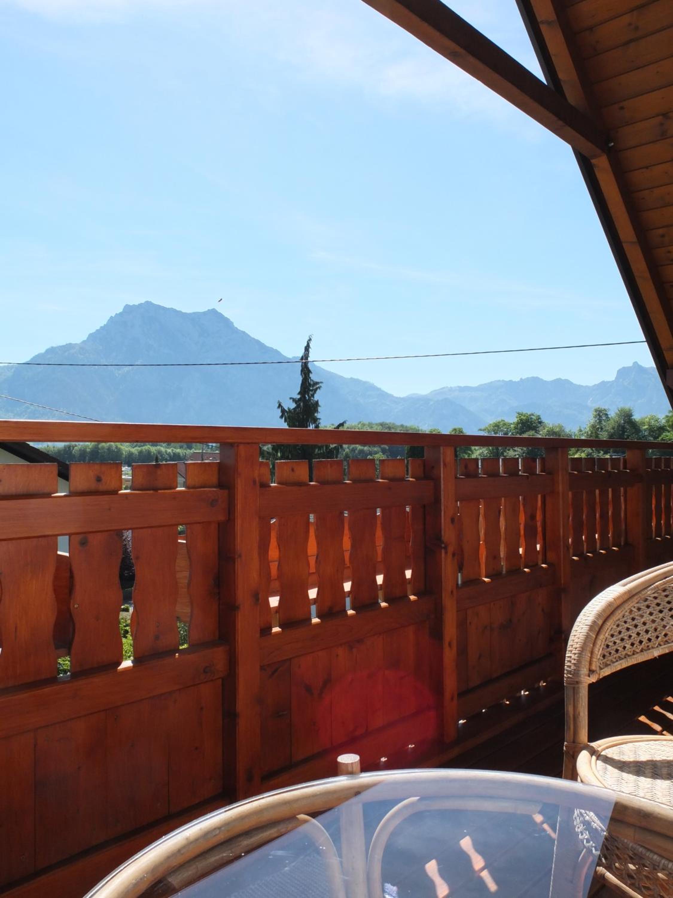 Ferienhaus in der Schlipfing mit Garten