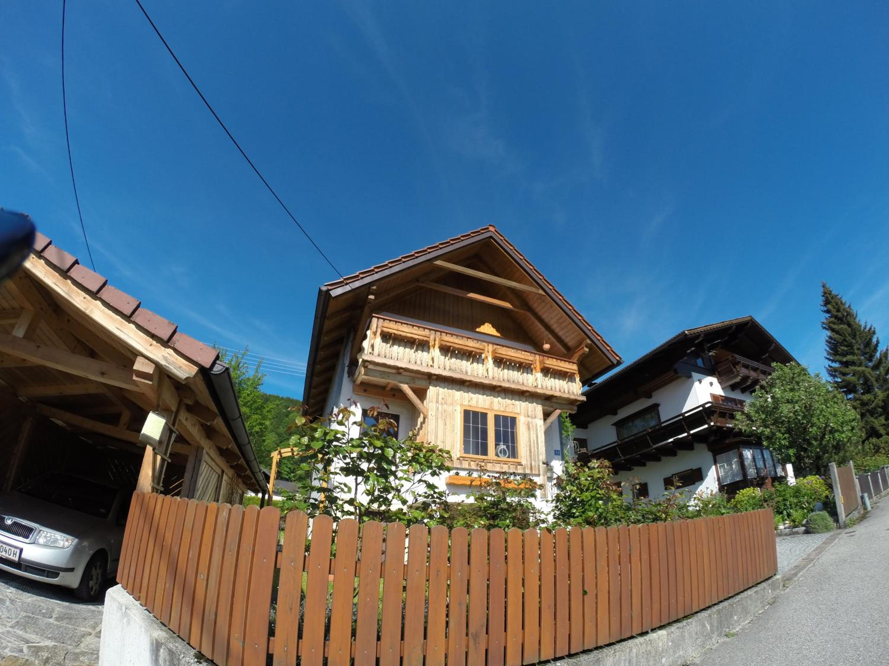 Ferienhaus in der Schlipfing mit Garten