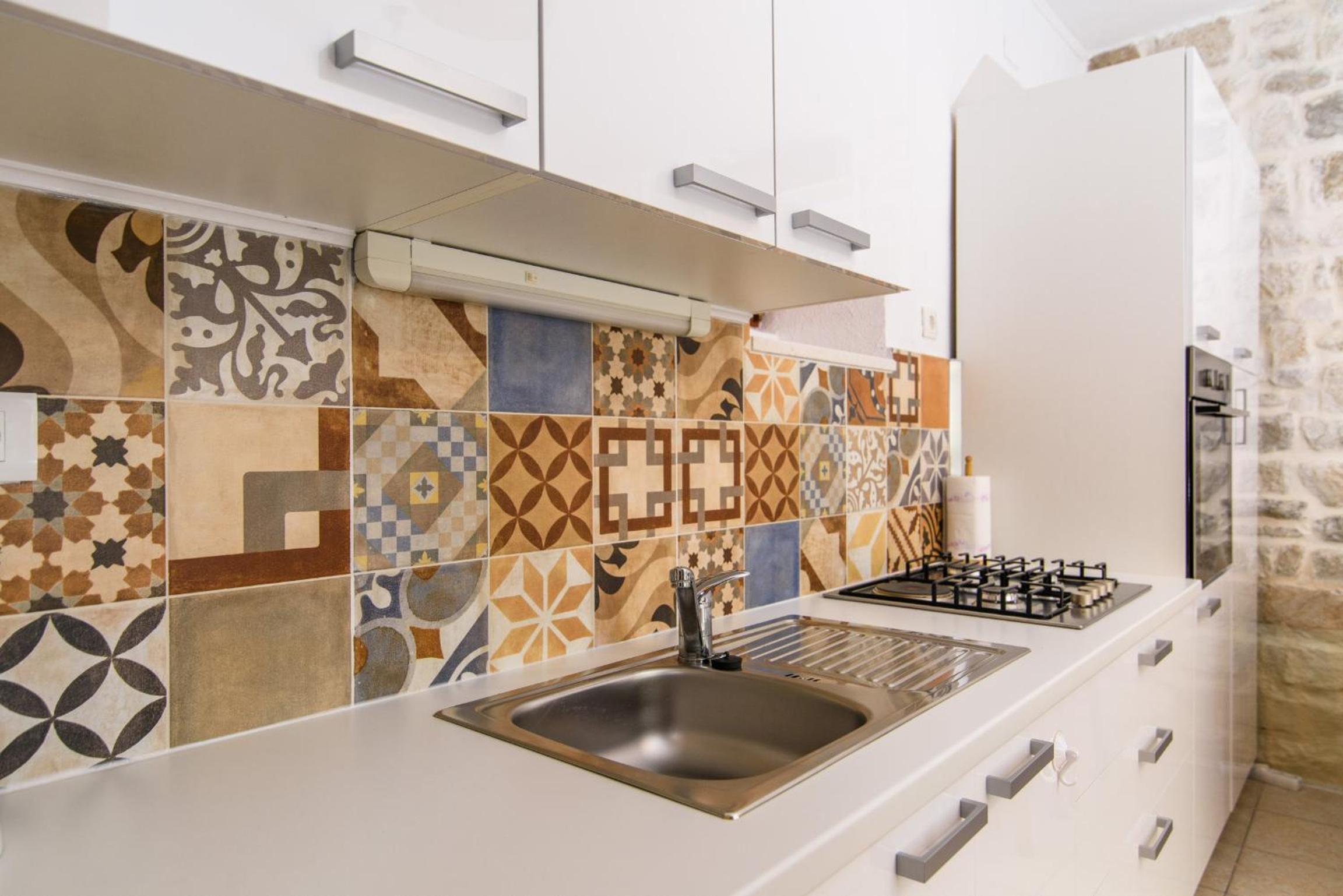 Studio Terrace Borgoforte en Trogir — kitchen