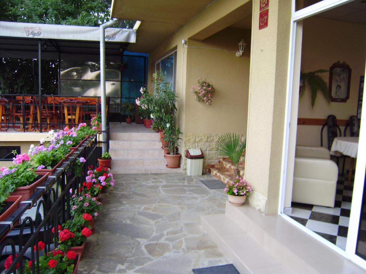 outdoor BBQ area