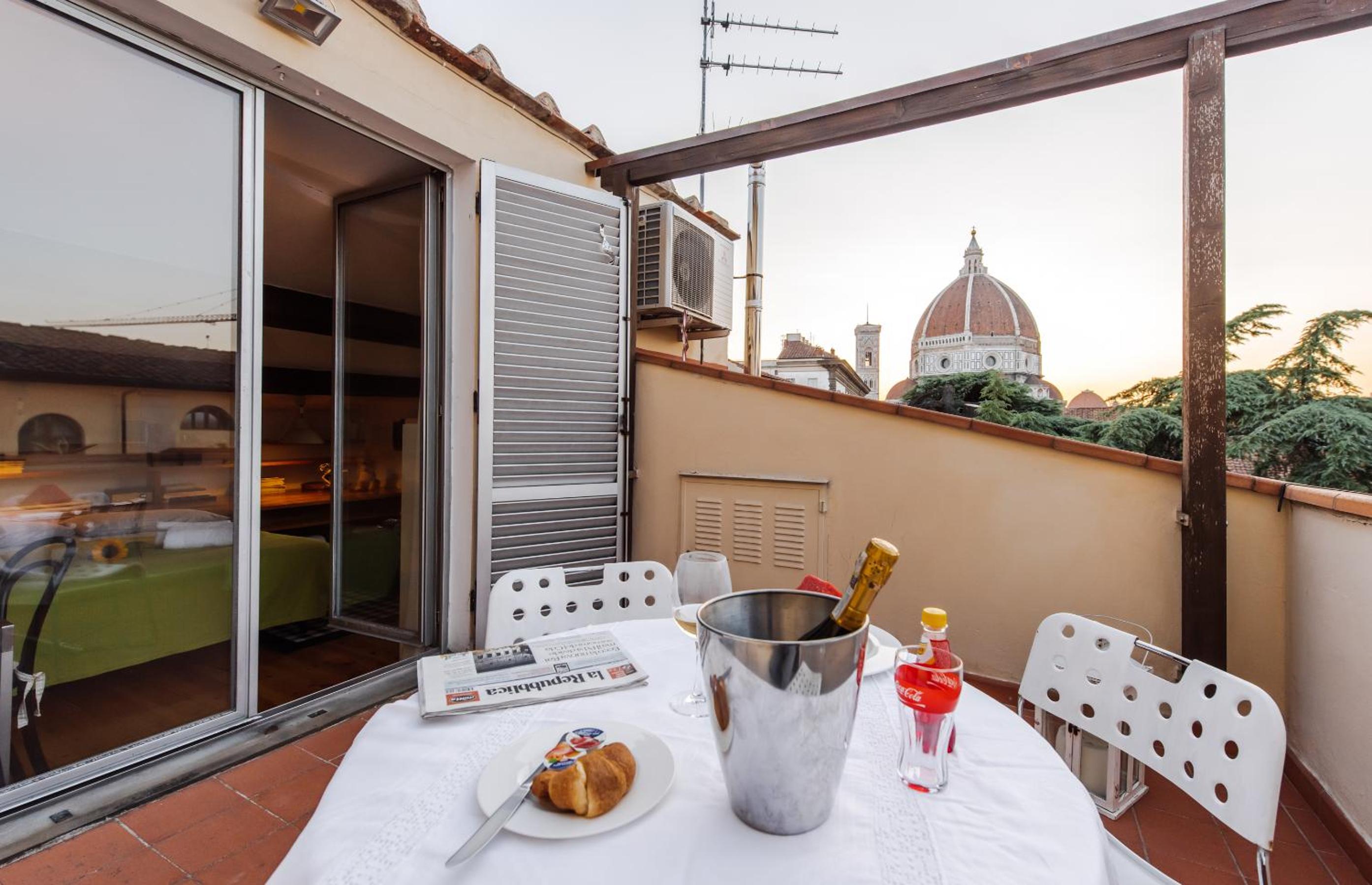 Penthouse Le Terrazze Duomo view