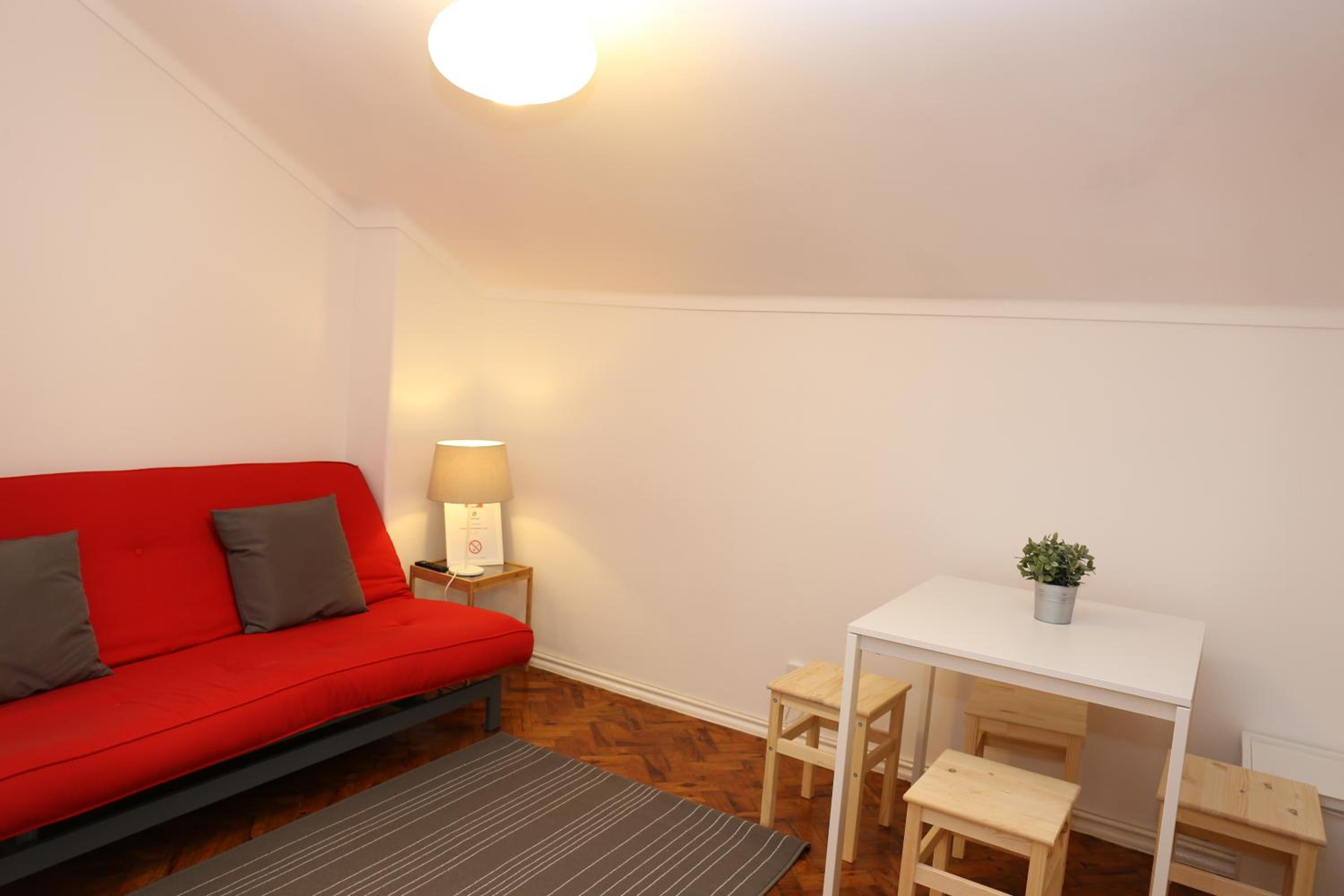 White cosy apartment