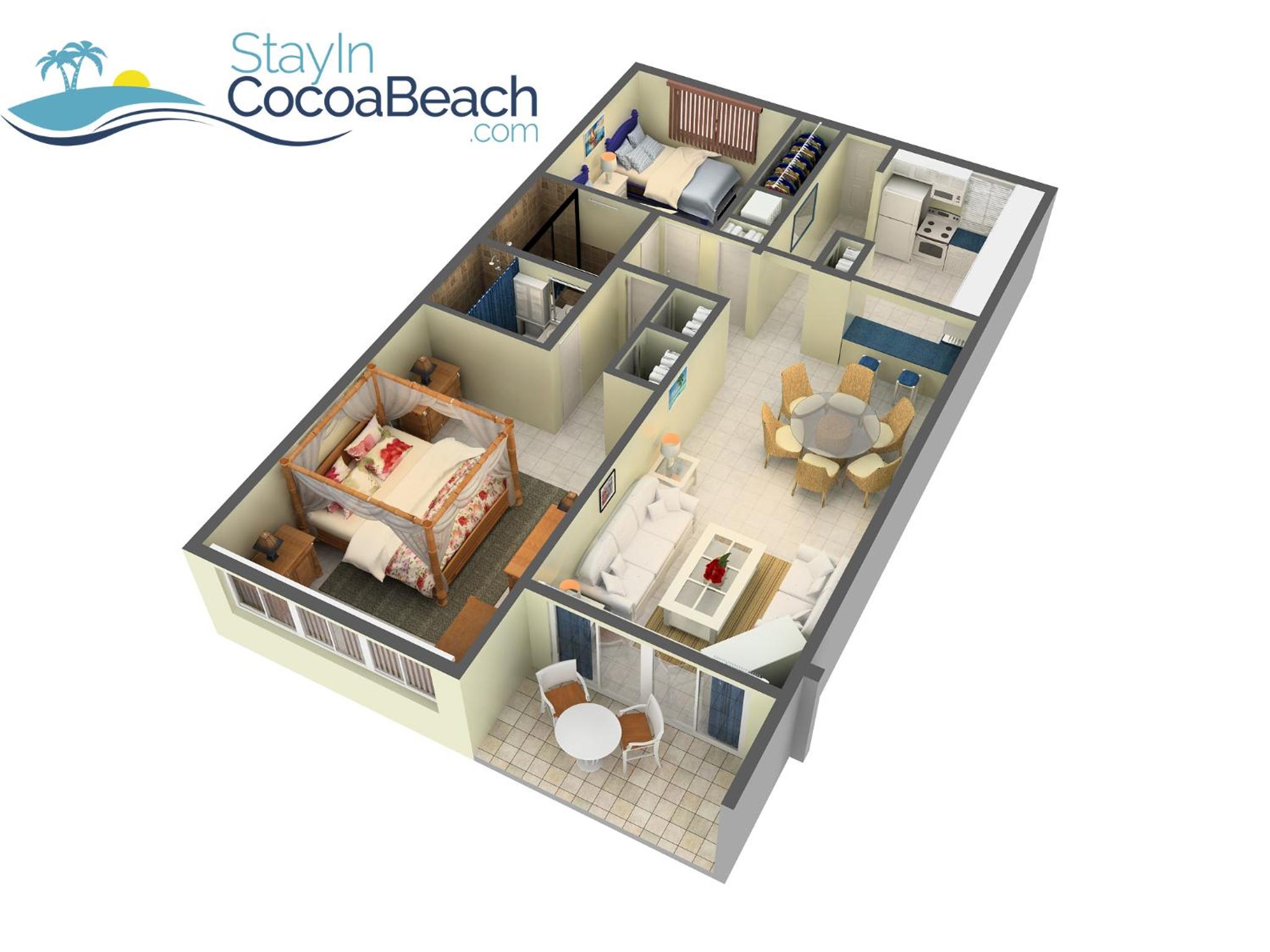 Paradise Beach Club - Oceanfront Ground Floor Condos with Heated Pool Pets Welcome view 4