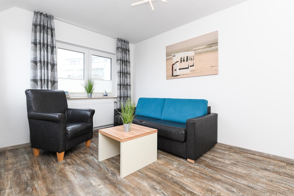 Ferienwohnung Balkon zur Sonnenseite in Bensersiel