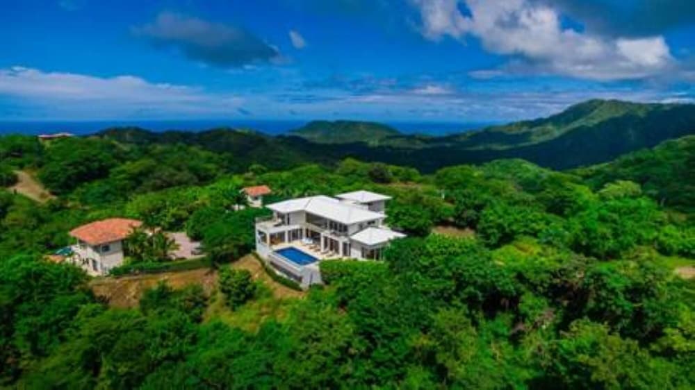 Breathtaking Oceanview Retreat With Infinity Pool in Playa Potrero Villa Blanca