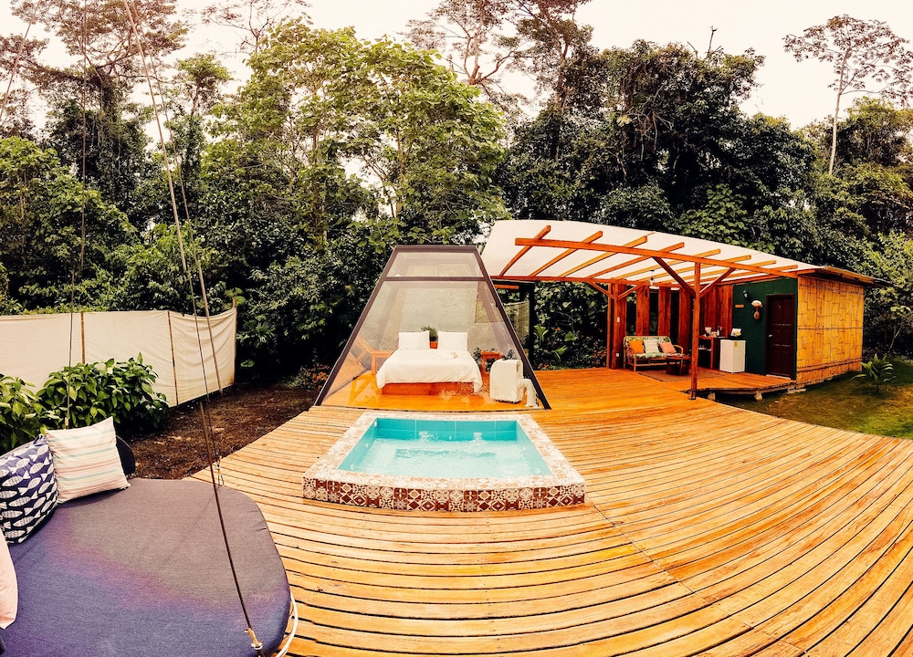 Amazon Glamping Coliving Ecuador view 2
