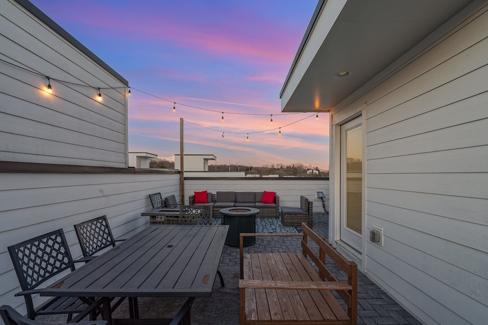 Nashville Nest - Rooftop Patio - Mins To Broadway