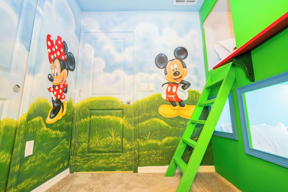 Magical 5BR w Pool Minutes From Disney 16140