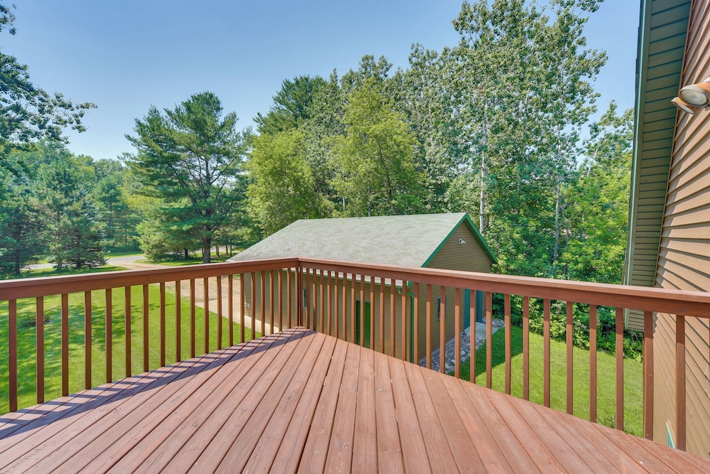 Private Boat Dock: Lake Wapogasset Retreat!
