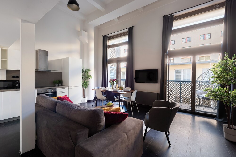 Duplex loft-apart with balcony