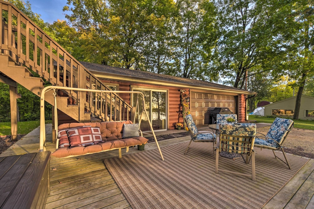 Modern Log Cabin w/ Rec Room, Steps to Lake! view 5