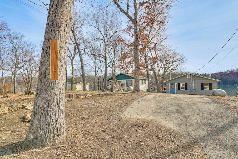 Private Dock & Decks: Lakefront Retreat in Stover!