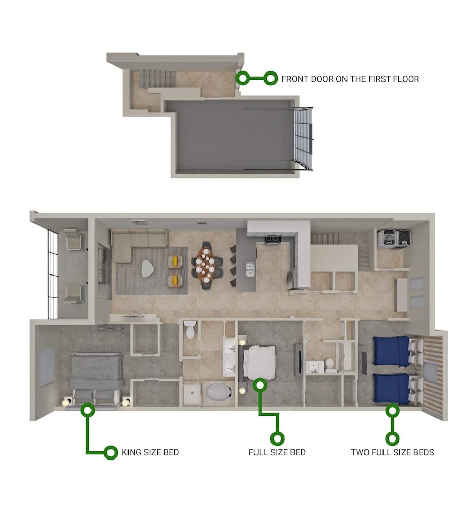 3BR up to 8 People at Champions Gate